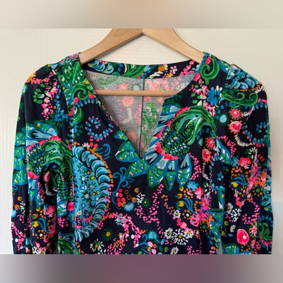 Lilly Pulitzer Cath 3/4 Sleeve Dress - Picture 10 of 11